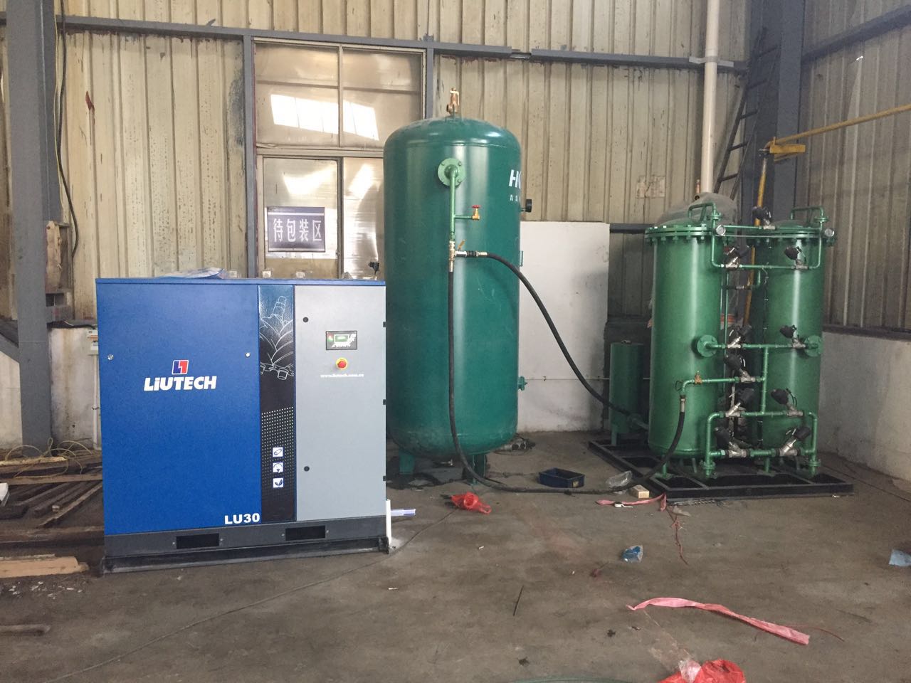 Common troubles and treatment methods of pressure swing adsorption nitrogen making machine
